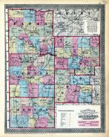 Barton, St.Clair, Cedar, Bates and Vernon Counties, Missouri State Atlas 1873